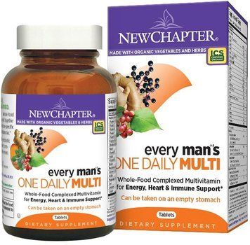 New Chapter Every Man's One Daily Multi 96 Tabs Мультівітаміни для чоловіків 551851 фото
