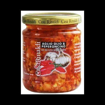 Соус Casa Rinaldi с чесноком, маслом, острым перцем 190 г (8006165373289) 1192314 фото
