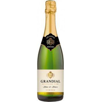 Ігристе вино Les Grands Chais de France Grandial Demi Sec, напівсухе біле, 0.75л 11% (WHS3500610007767) 1214892 фото