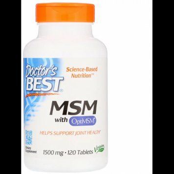 Doctor's Best Best Msm 1500 1500 mg 120 Tabs (DRB-00097) 585172 фото