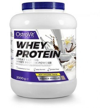 OstroVit Whey Protein 2000 g/66 servings/French Vanilla 392065 фото
