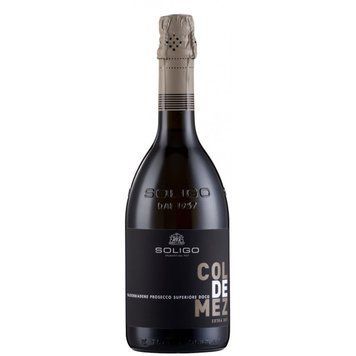 Шампанське Soligo Col de Mez Prosecco Valdobbiadene Extra Dry (0,75 л) (BW40322) 438893 фото