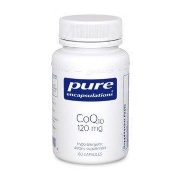 Pure Encapsulations CoQ10 120 mg 60 caps Коэнзим Q10 (PE-00079) 554064 фото
