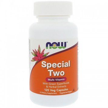 NOW Foods SPECIAL TWO MULTI 120 VCAPS Мультивитамины 523298 фото