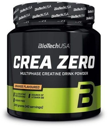 Креатин BioTech Crea Zero 320 g / 40 servings / Orange 808146 фото