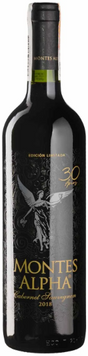 Вино Montes Cabernet Sauvignon Alpha Aniversario 30 anos 2018 червоне сухе 0.75 л (BW51930) 1246933 фото