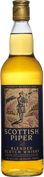 Вискі Scottish Piper Finest витримка 3 роки 40% 0.7 л (YL5021692400102) 1369879 фото