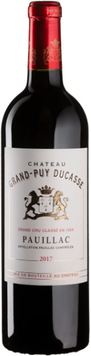 Вино Chateau Grand-Puy Ducasse 2017 червоне сухе 0.75 л (BWT3062) 1246779 фото