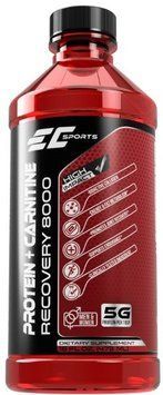 Жироспалювач Earth's Creation Protein + Carnitine Recovery 8000 473 ml /32 servings/ Tropical Blast 874491 фото