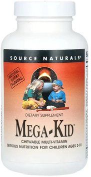 Source Naturals Mega-Kid - 120 Wafer Berry 1452221 фото