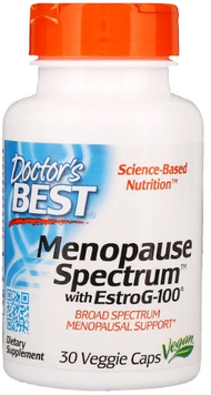Doctor's Best, Menopause Spectrum with EstroG-100, 30 Veggie Caps (DRB-00297) 624093 фото