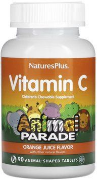 Nature's Plus Kids Vit C Chewable - 90 Tablets 1455590 фото