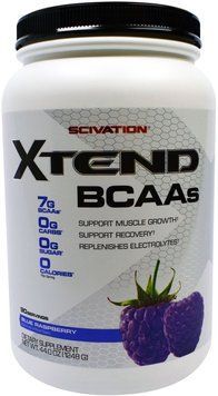 Амінокислота для спорту Scivation Xtend BCAAs 1248 g /90 servings/ Blue Raspberry 448002 фото