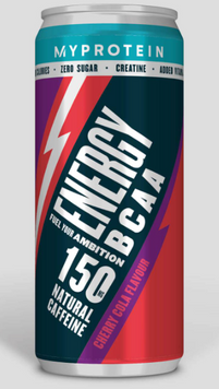 Энергетик Myprotein Bcaa Energy Drink 330 ml / 1 serving / Cherry Cola 1022007 фото