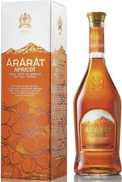Бренди Ararat Apricot 0.5л, 30%, gift box 764065 фото