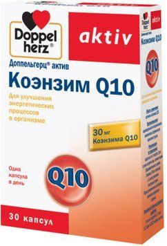 Doppelherz Aktiv Coenzyme Q10 30 caps (DOP-52709) 628827 фото