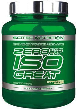 Протеин Scitec Nutrition Zero Sugar/Zero Fat ISOgreat 900 g /40 servings/ Cappuccino 387690 фото