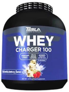 Протеїн Tesla Nutrition Whey Charger 100 2270 г / 70 послуг / Chocolate Strawberry 1038894 фото
