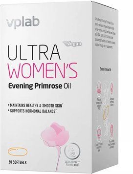 VPLab Ultra Women's Evening Primrose oil - 60 softgels 1470754 фото