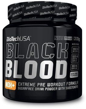 BioTechUSA Black Blood NOX+ 330 g /17 servings/ Blood Orange 399497 фото