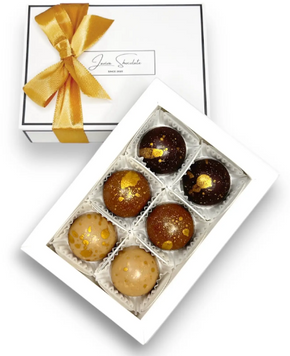 Цукерки шоколадні з начинкою Laviva Chocolate Bliss Box of 6 bonbons Bliss 90 г (UA-0007) 1381035 фото