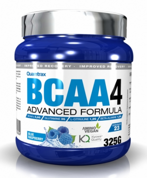 Амінокислота для спорту Quamtrax BCAA 4 325 g / 23 servings / Blue Raspberry 720703 фото