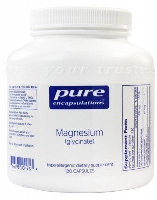 Pure Encapsulations Magnesium (glycinate) 120 mg 180 caps Магний глицинат (PE-00175) 554098 фото