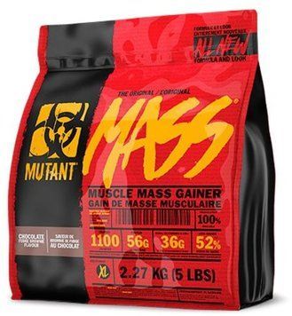 Гейнер Mutant Mass 2270 g / 8 servings / Chocolate Fudge Brownie 690588 фото