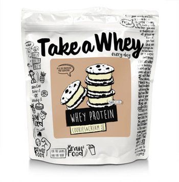 Протеин Take-a-Whey Whey Protein 900 g /32 servings/ Cookies Cream 510472 фото