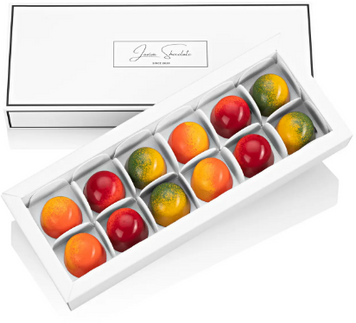 Цукерки шоколадні з начинкою Laviva Chocolate Fresco Box of 12 bonbons Fresco 180 г (UA-0012) 1381052 фото