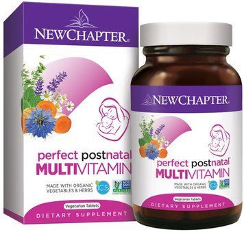 New Chapter, Perfect Postnatal Multivitamin, 48 Vegetarian Tablets (NCR-0375) 631816 фото