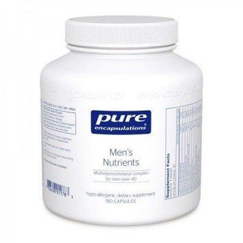 Pure Encapsulations Men's Nutrients 40+ 180 caps Поливитамины / минеральный комплекс для мужчин старше 40 (PE-01749) 554142 фото