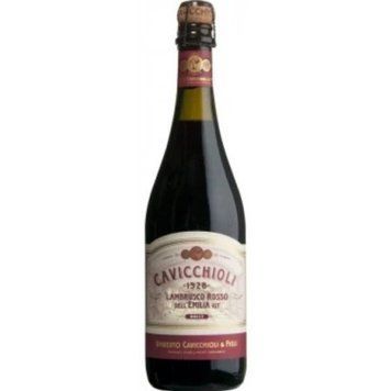 Ігристе вино Cavicchioli Lambrusco Bianco dell'Emilia IGT Dolce напівсолодке червоне 7.5% (0.75 л) (AS8000009948202) 1147377 фото