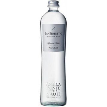 Упаковка воды минеральной San Benedetto Antica Fonte della Salute Millennium Water газированной 15х0.65 л стекло (8001620015329_ 1328563 фото