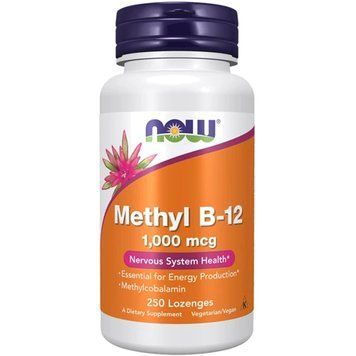Now Foods Methyl B-12 1000 mcg - 250 lozenges 1454294 фото