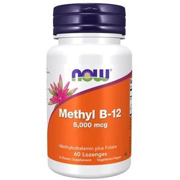 Now Foods Methyl B-12 5000mcg - 120 lozenges 1449619 фото