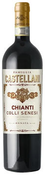 Вино Castellani Chianti Colli Senesi El.Famiglia DOCG червоне сухе 12.5% (0.75 л) (MAR8002153222423) 1150784 фото
