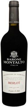 Barone Montalto Collezione di Famiglia Merlo Terre Siciliane IGP червоне сухе 0.75 л (FSH_8030423001072) 1399705 фото