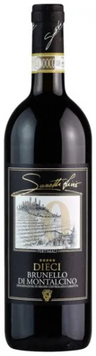 Вино Sassetti Livio Dieci Brunello di Montalcino 2007 красное сухое 0.75 л (BWT3035) 1241299 фото