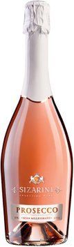 Ігристе вино Sizarini Prosecco Rose DOC Millesimato Extra, рожеве екстра-сухе, 0.75л 11% (DIS8003503018826) 1186964 фото