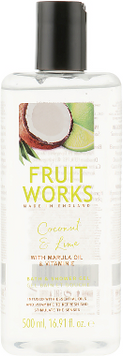Grace Cole Fruit Works Shower Gel Coconut & Lime Гель для душа 500 ml 737104 фото