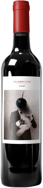 Вино Celebrities Merlot красное сухое 14.5 % 0.75 л (WHS8411789031338) 1215473 фото