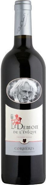 Вино Vins Pierre Richard, Le Demon De l'Eveque Rouge, Corbi&eacute;res AOC, 13.5%, червоне сухе, 0.75л (PRV3569046161511) 794315 фото