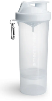 Шейкер Smart Shake Slim pure white 500 ml 1028572 фото