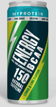 Энергетик Myprotein Bcaa Energy Drink 330 ml / 1 serving / Lemon and Lime 1022008 фото
