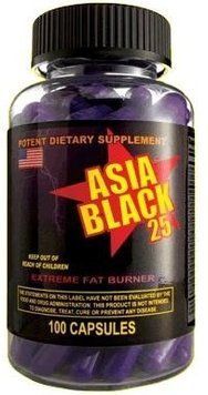 Жиросжигатель Cloma Pharma Asia Black 100 caps 377529 фото