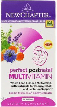 New Chapter, Perfect Postnatal Multivitamin, 96 Vegetarian Tablets (NCR-0376) 631817 фото