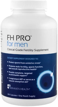 Fairhaven Health FH Pro for Men Clinical Grade Fertility Supplement 180 Caps (FHH-00218) 590938 фото