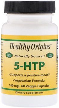 Healthy Origins 5-HTP 100 mg 60 caps гідроксітріптофана 487656 фото