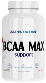 Амінокислота для спорту All Nutrition BCAA Max Support 250 g / 25 servings / Strawberry 662733 фото